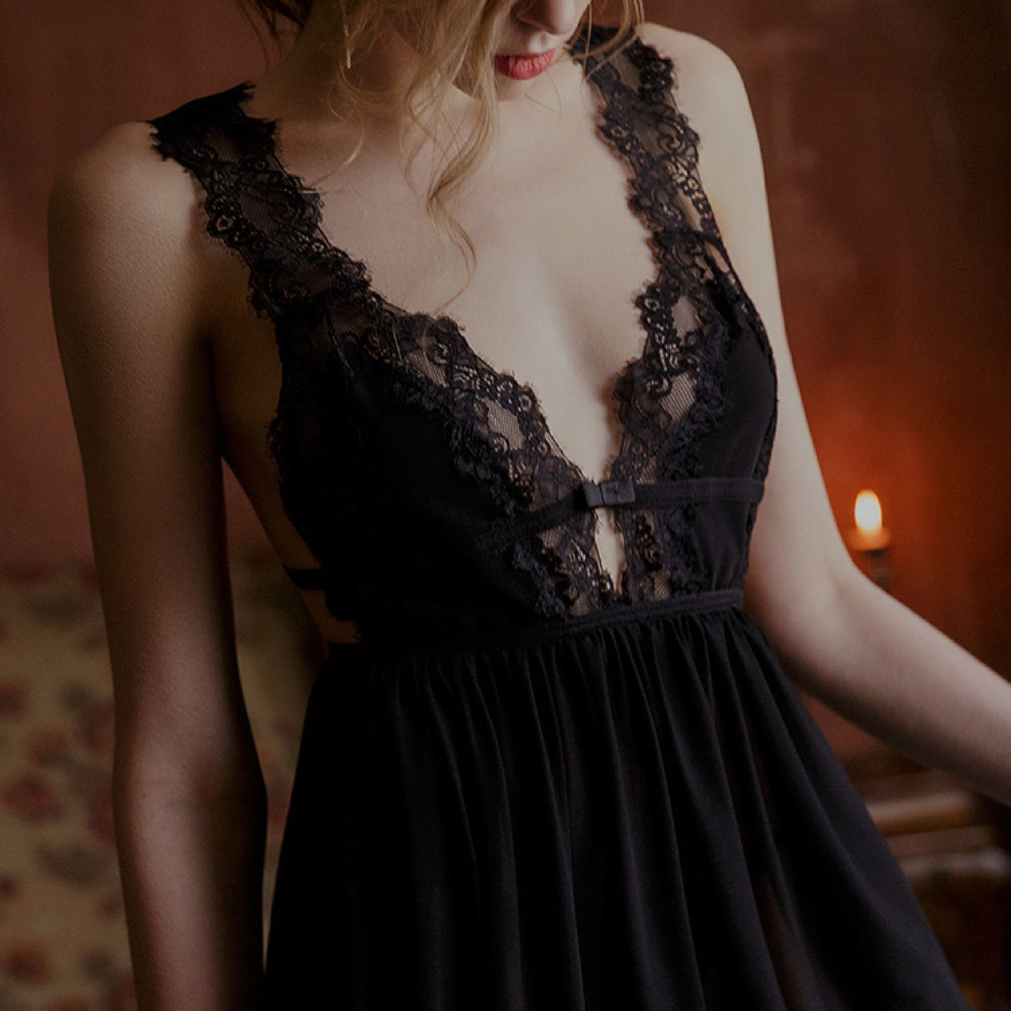 Sexy Lingerie - Barely Bloom Dress