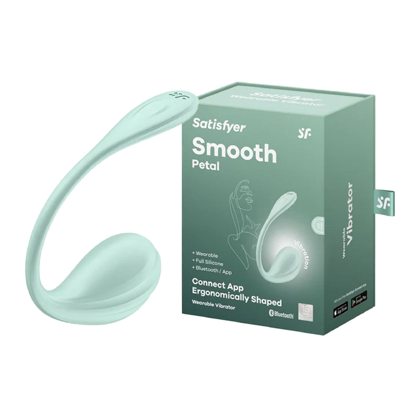 Satisfyer - Smooth Petal Connect App (Mint)