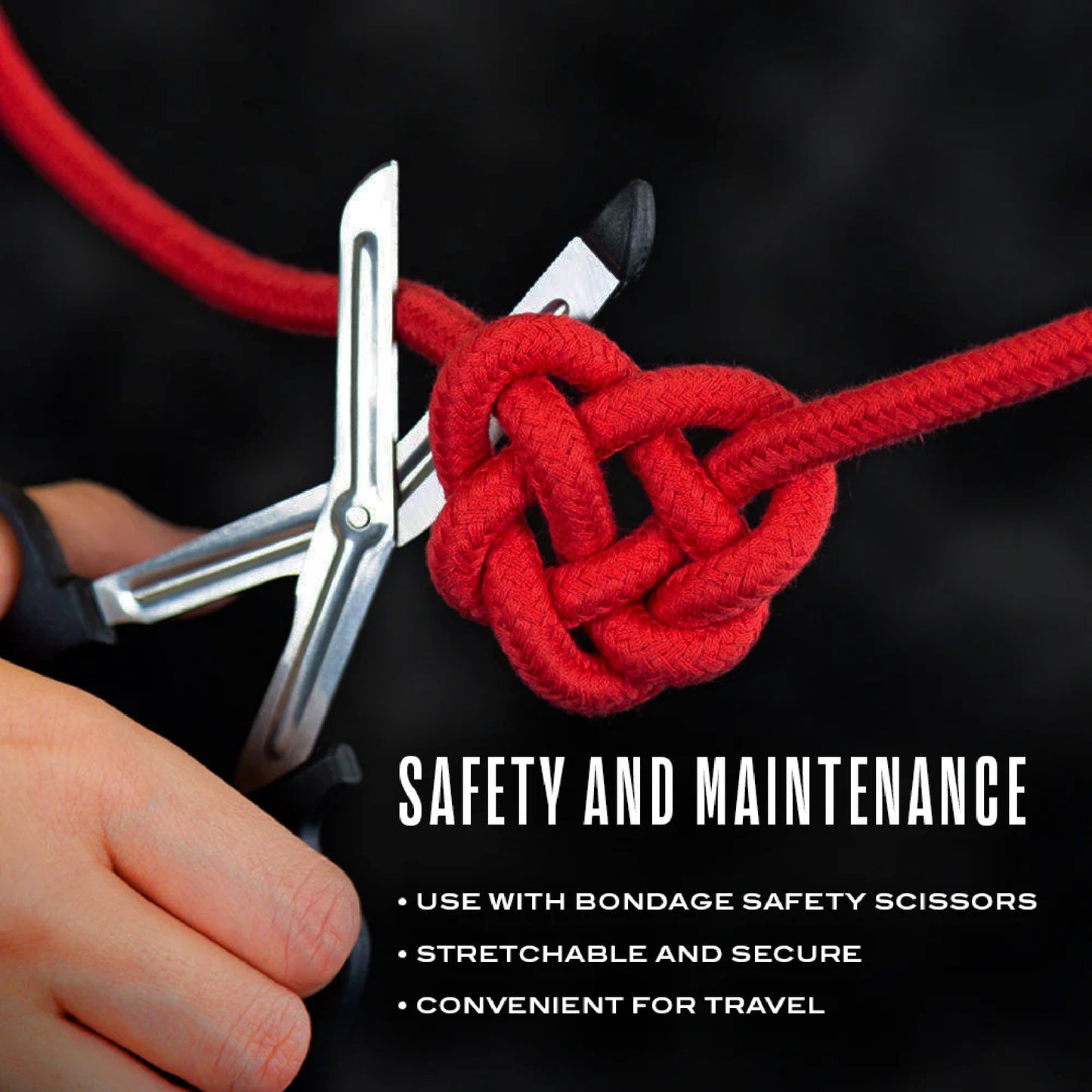 Blush - Temptasia - Bondage Rope - 32 Feet - Red