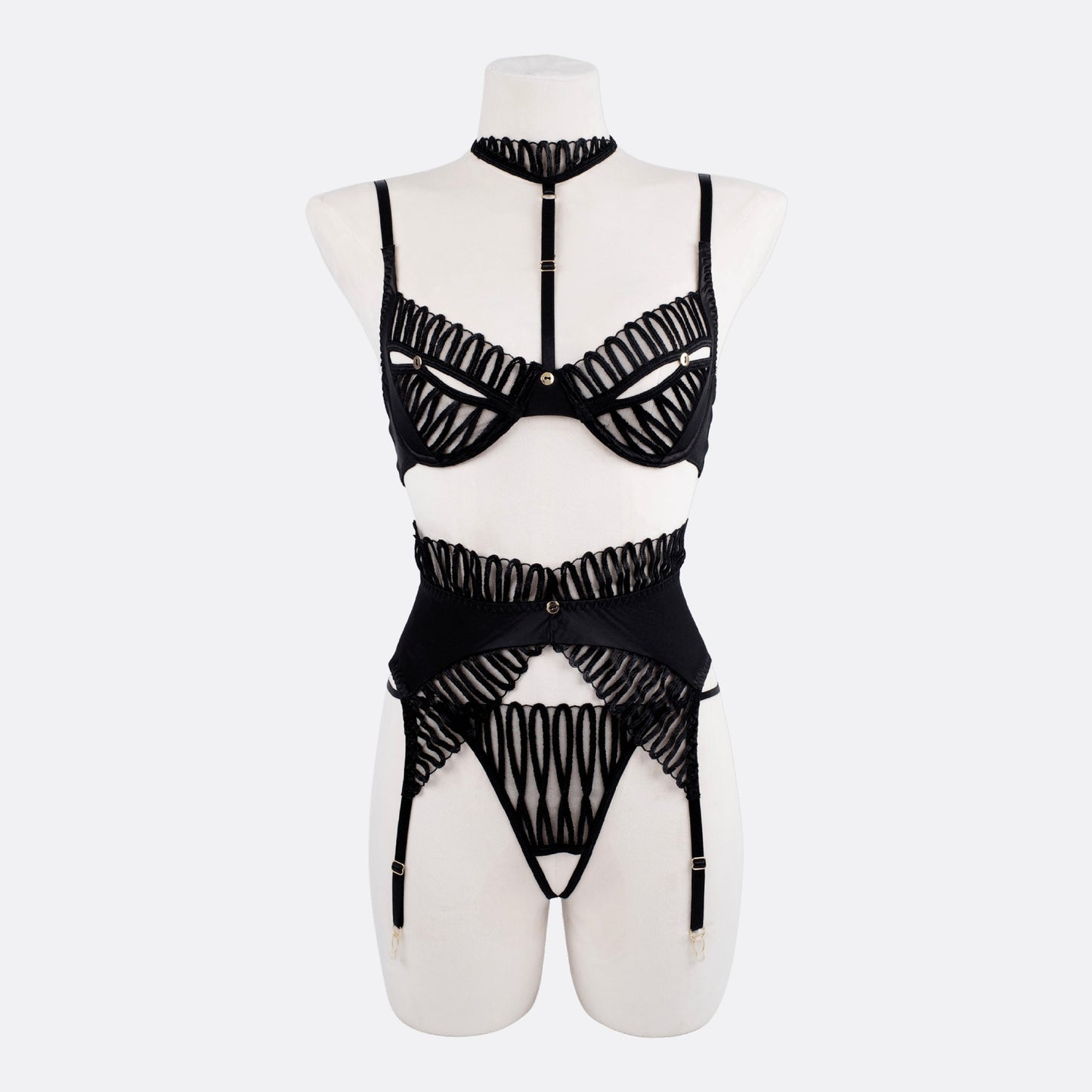 Midnight Bound Lingerie Set