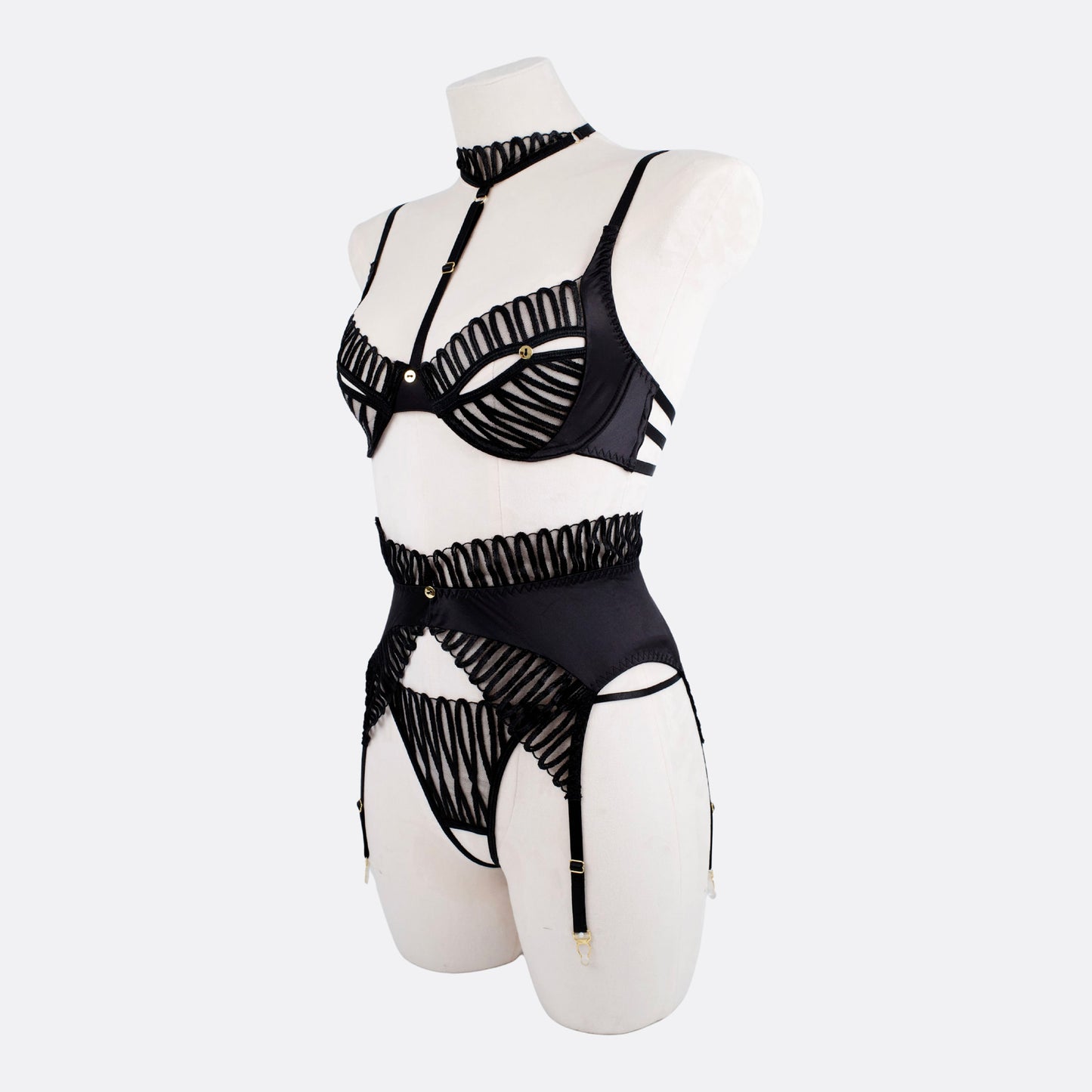 Midnight Bound Lingerie Set