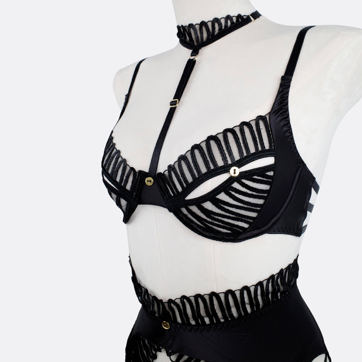 Midnight Bound Lingerie Set