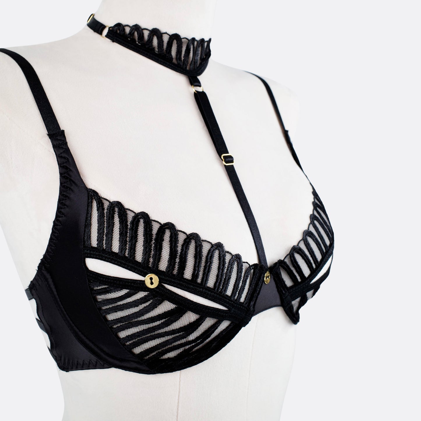 Midnight Bound Lingerie Set