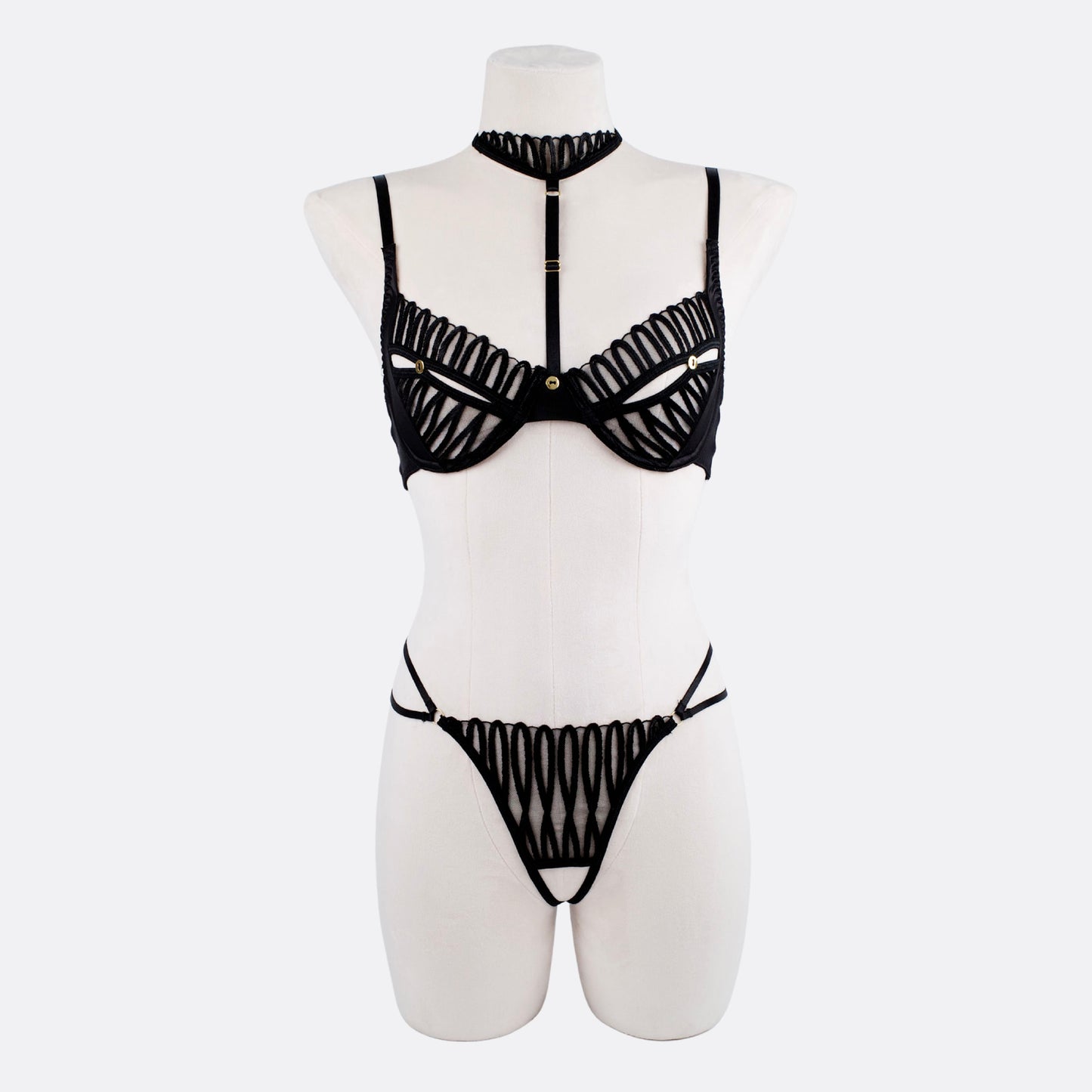 Midnight Bound Lingerie Set