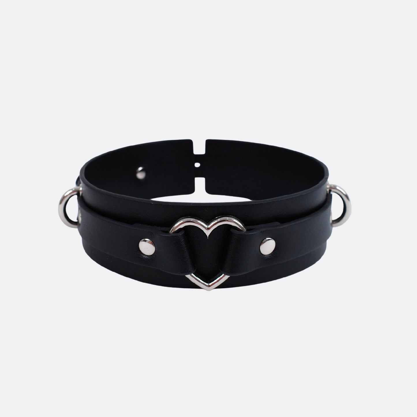 Heartbound Leather Collar