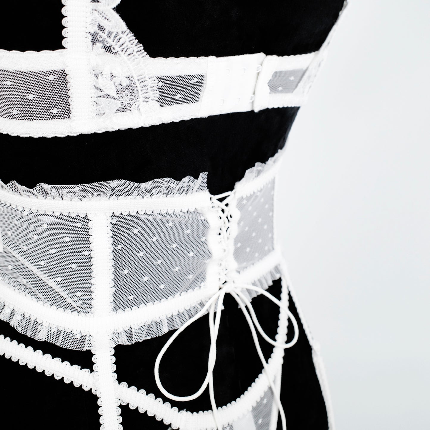 Soft Seduction White Lingerie Set
