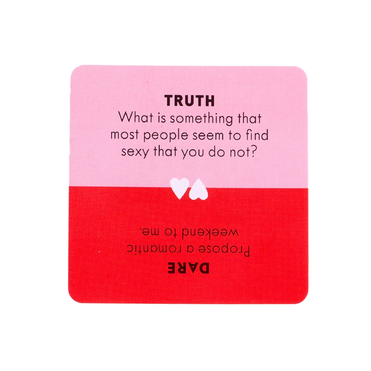 Sexy Game Card : TRUTH OR DARE FOR COUPLES