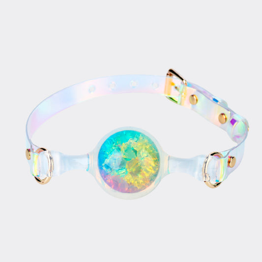 Galaxy Crystal Ball Gag