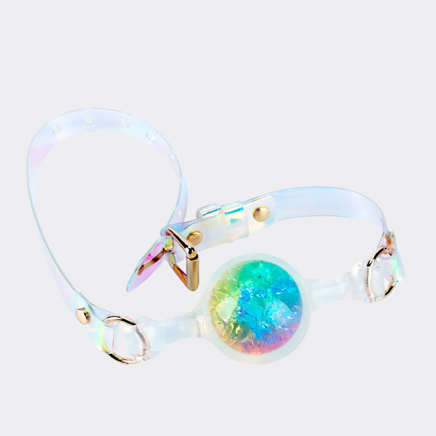 Galaxy Crystal Ball Gag