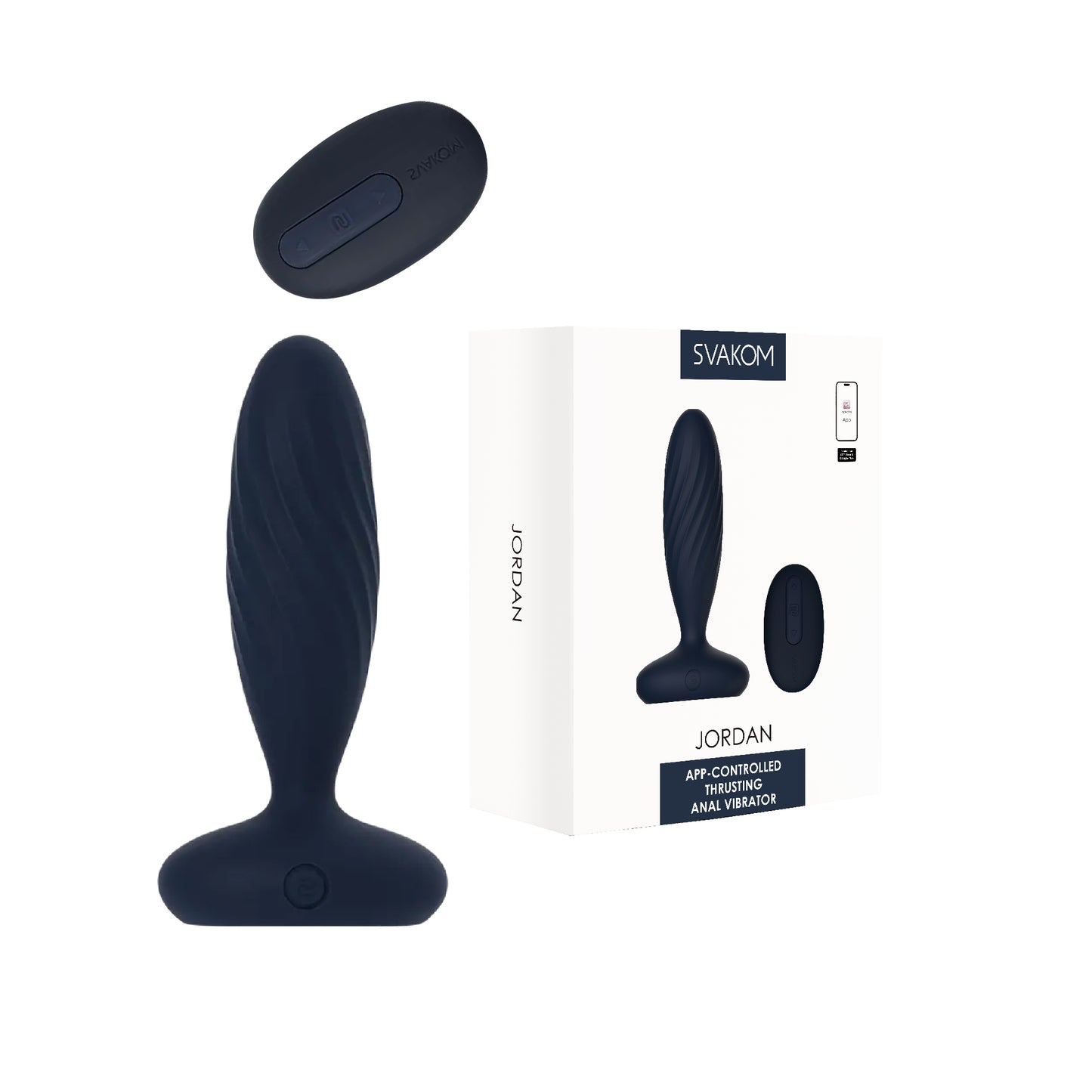 Svakom - Jordan App-Controlled Thrusting Anal
