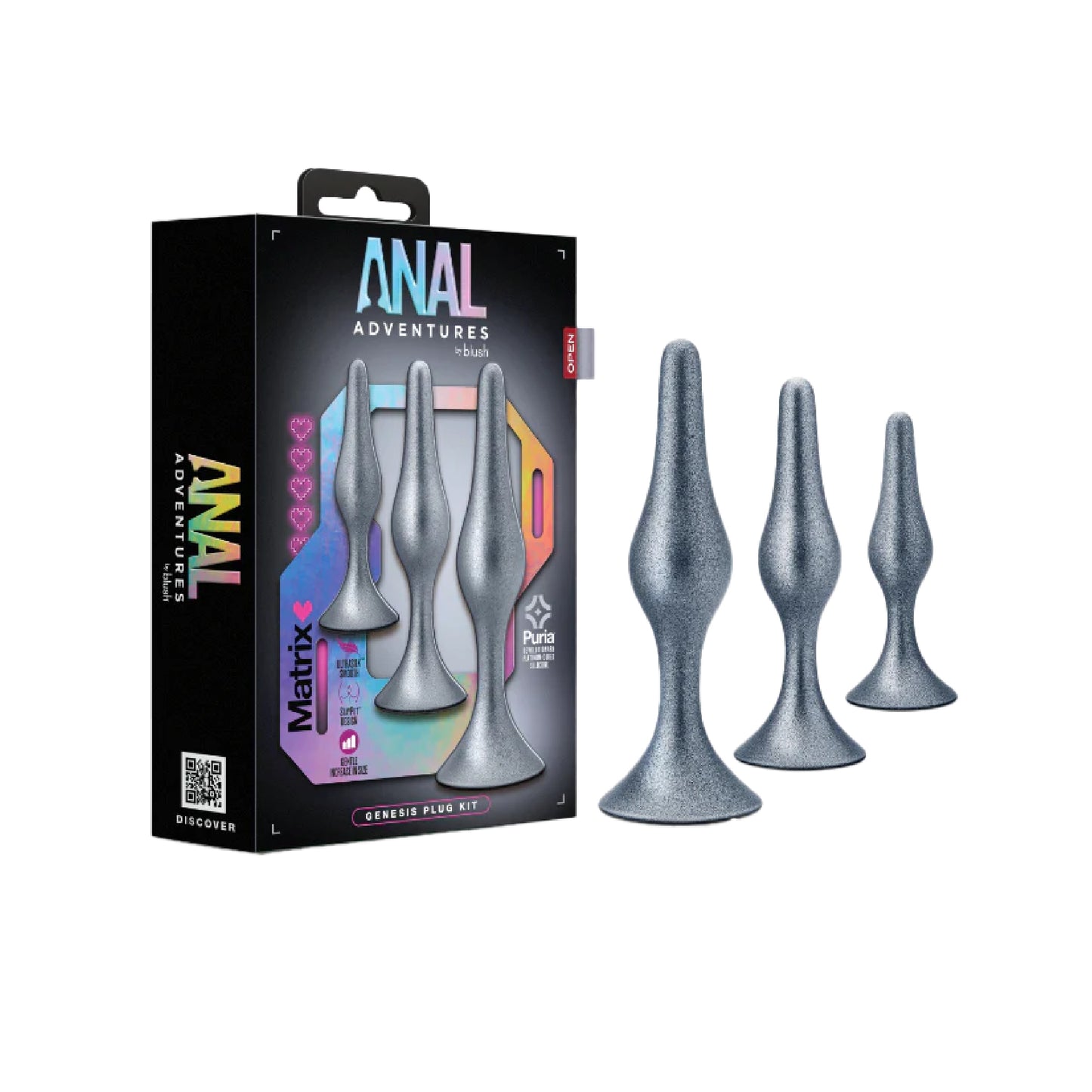 Blush - Anal Adventure - Genesis Plug Kit