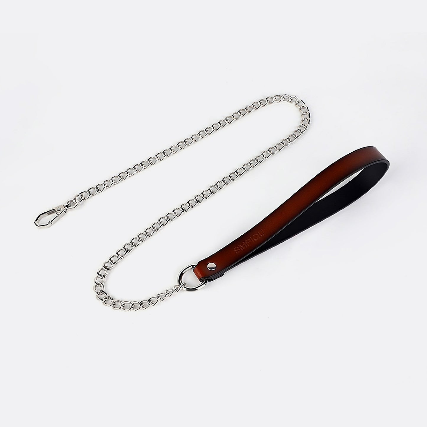 Elegant Chain Leash with Grip