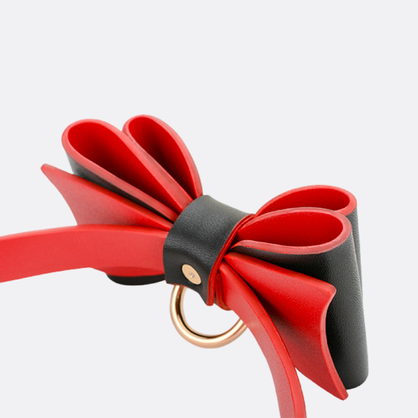 LoveRing leather Collar With Leash