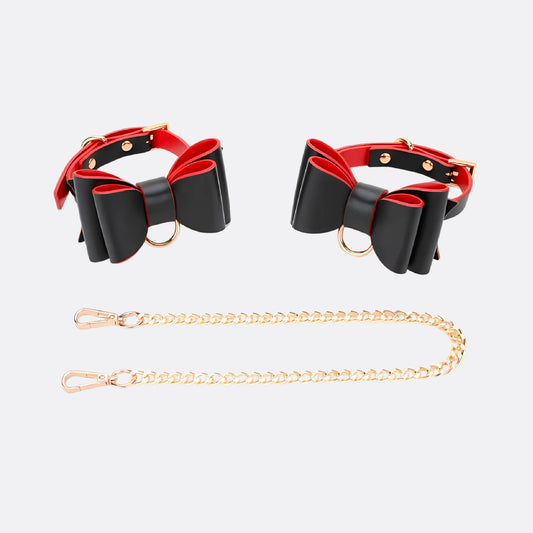 LoveRing leather Handcuffs