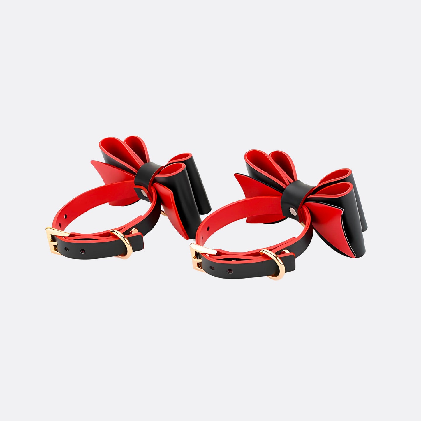 LoveRing leather Handcuffs
