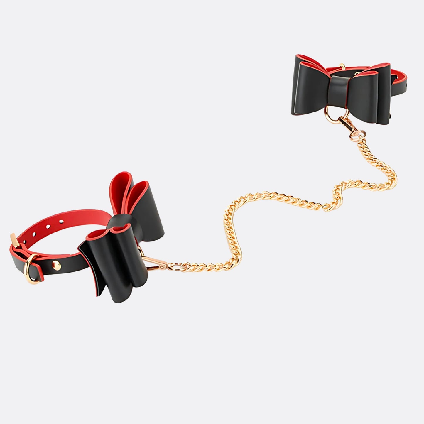 LoveRing leather Handcuffs