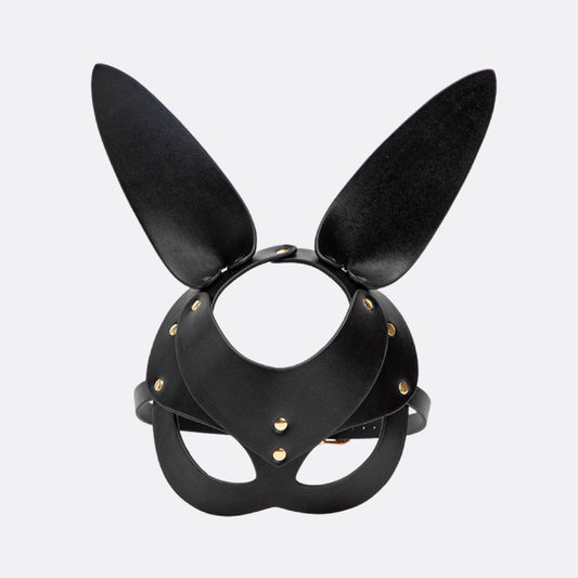 Midnight Bunny Leather Mask