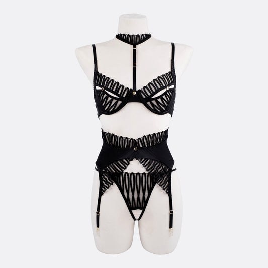 Midnight Bound Lingerie Set