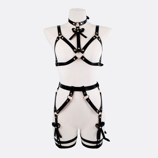 Midnight Ribbons Bondage Set