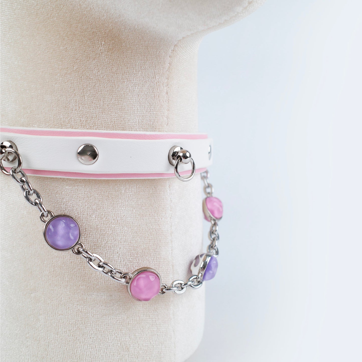 Cotton Candy Collar