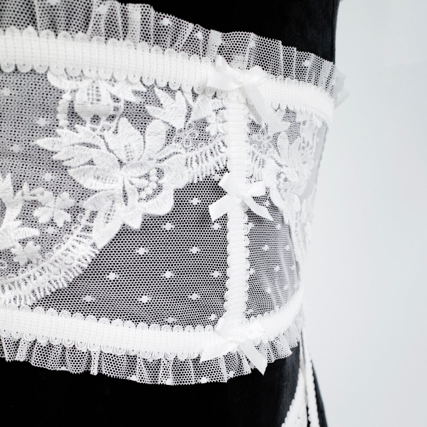 Soft Seduction White Lingerie Set