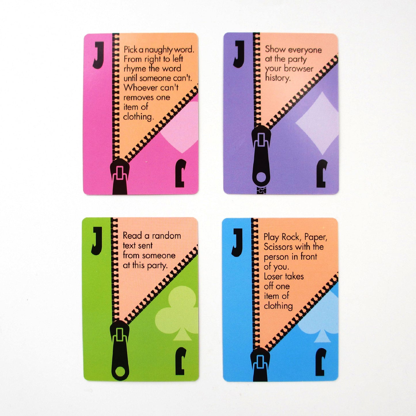 Sexy Game Card : LET'S GET NAKED?