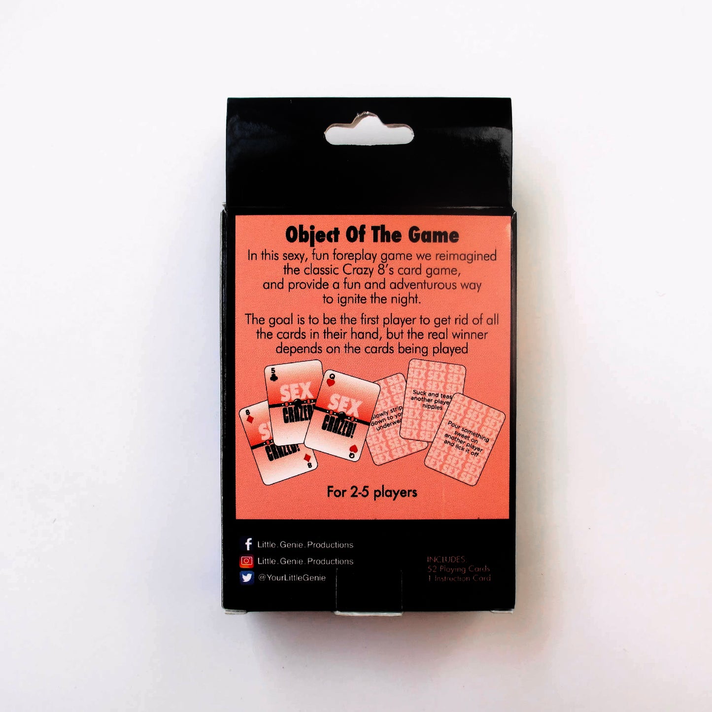 Sexy Game Card : Sex Crazed!
