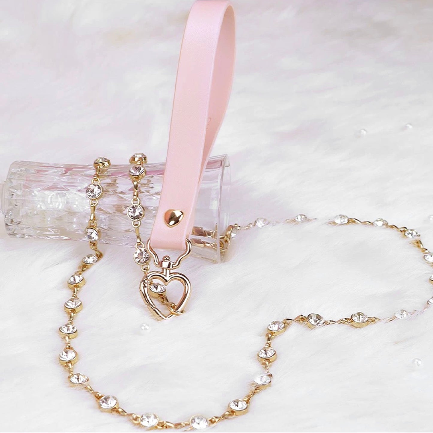 SHAKI Pink Ribbon BDSM Set