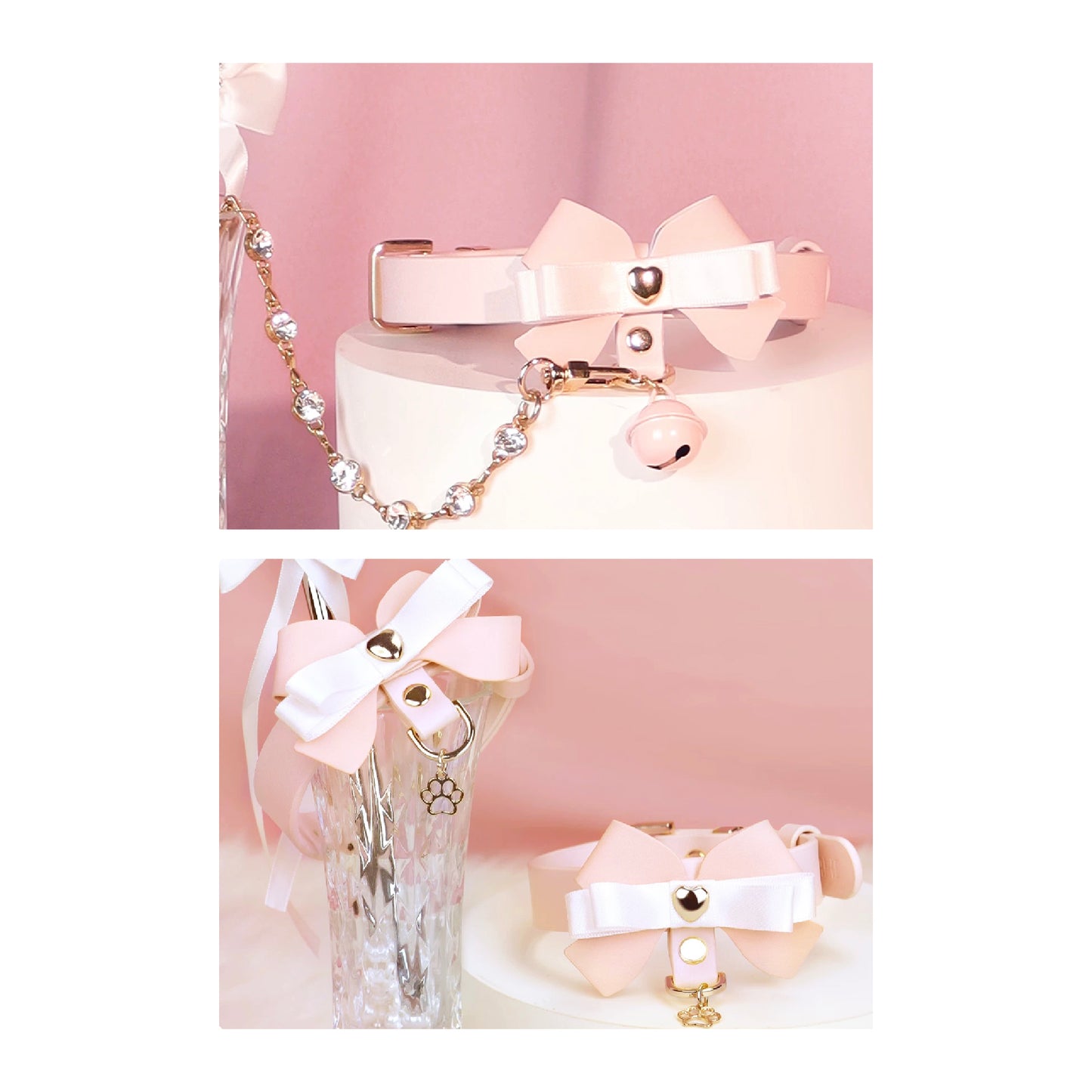 SHAKI Pink Ribbon BDSM Set