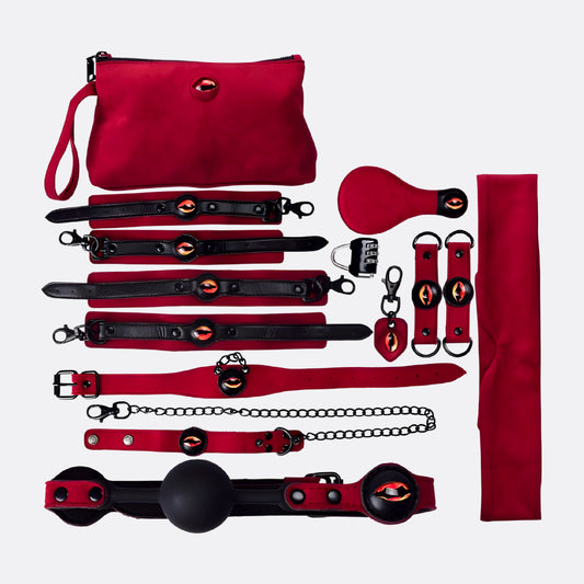 SHAKI Ruby Eye BDSM Set