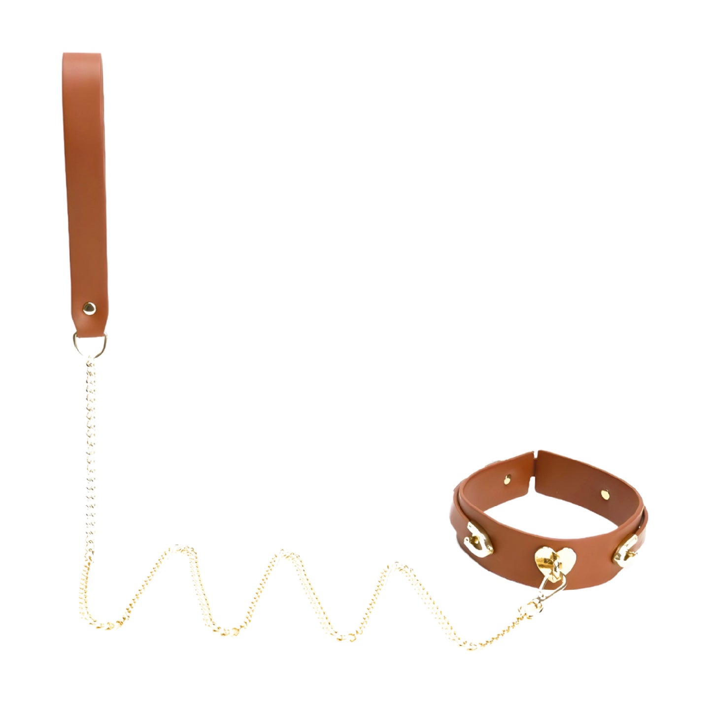 Golden Brown BDSM Set