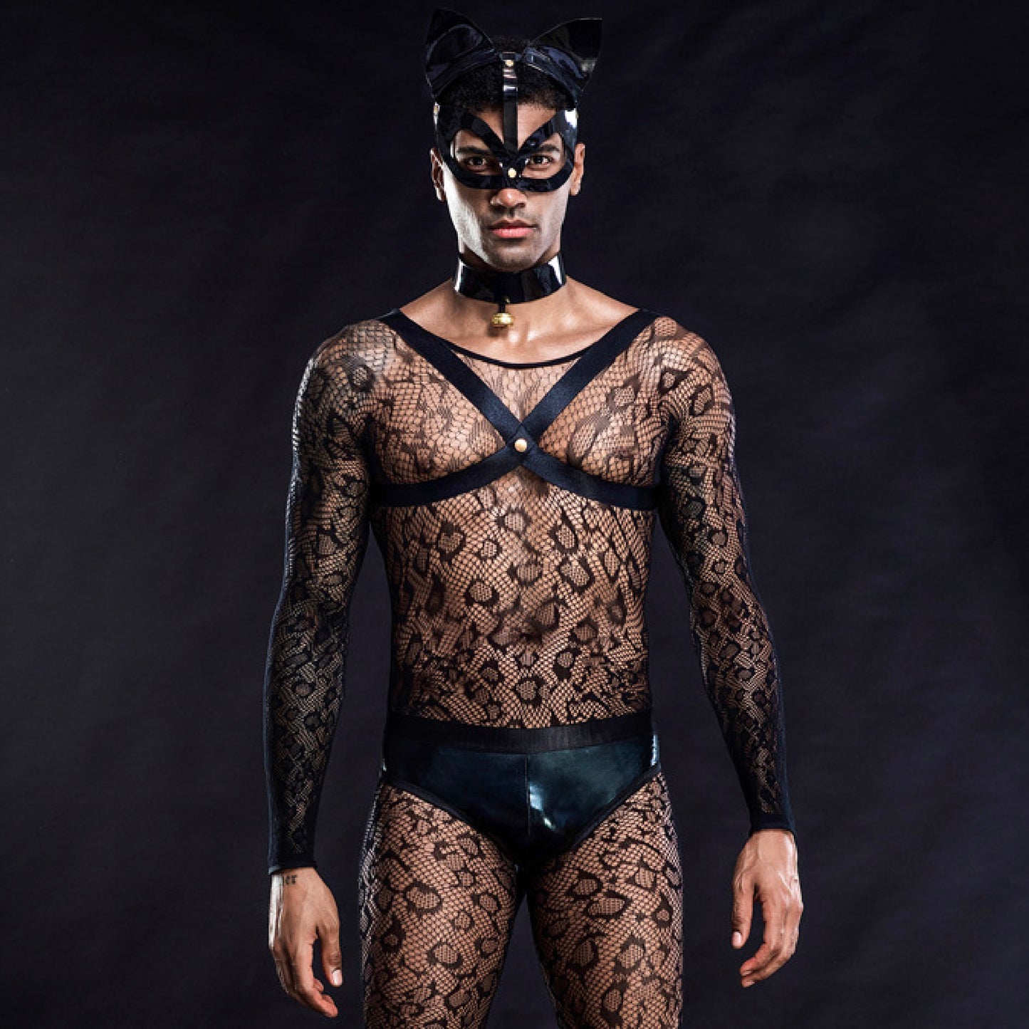 Catman Cosplay Costume Set