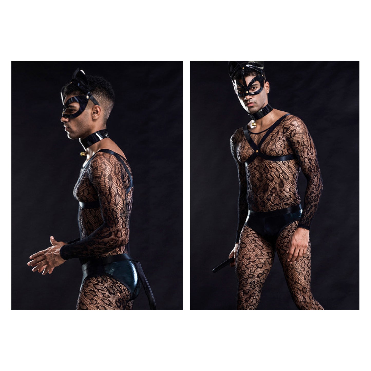 Catman Cosplay Costume Set