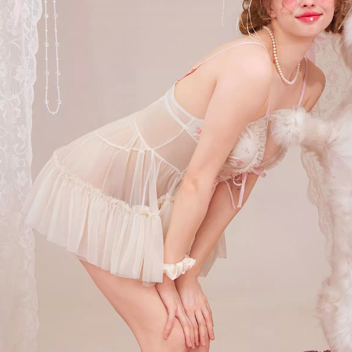 Sexy Lingerie - Sweet Blossom Lingerie Set