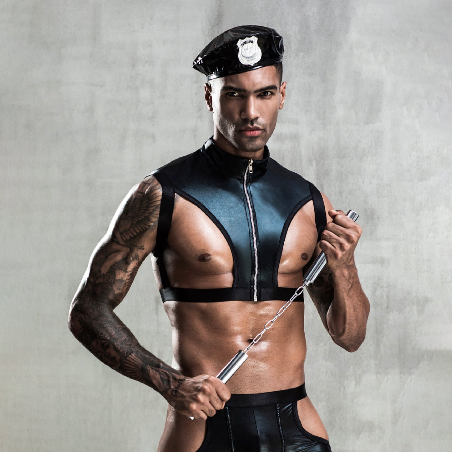 Noir Police Costume Set
