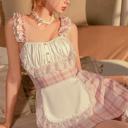 Rosy Maid Dress