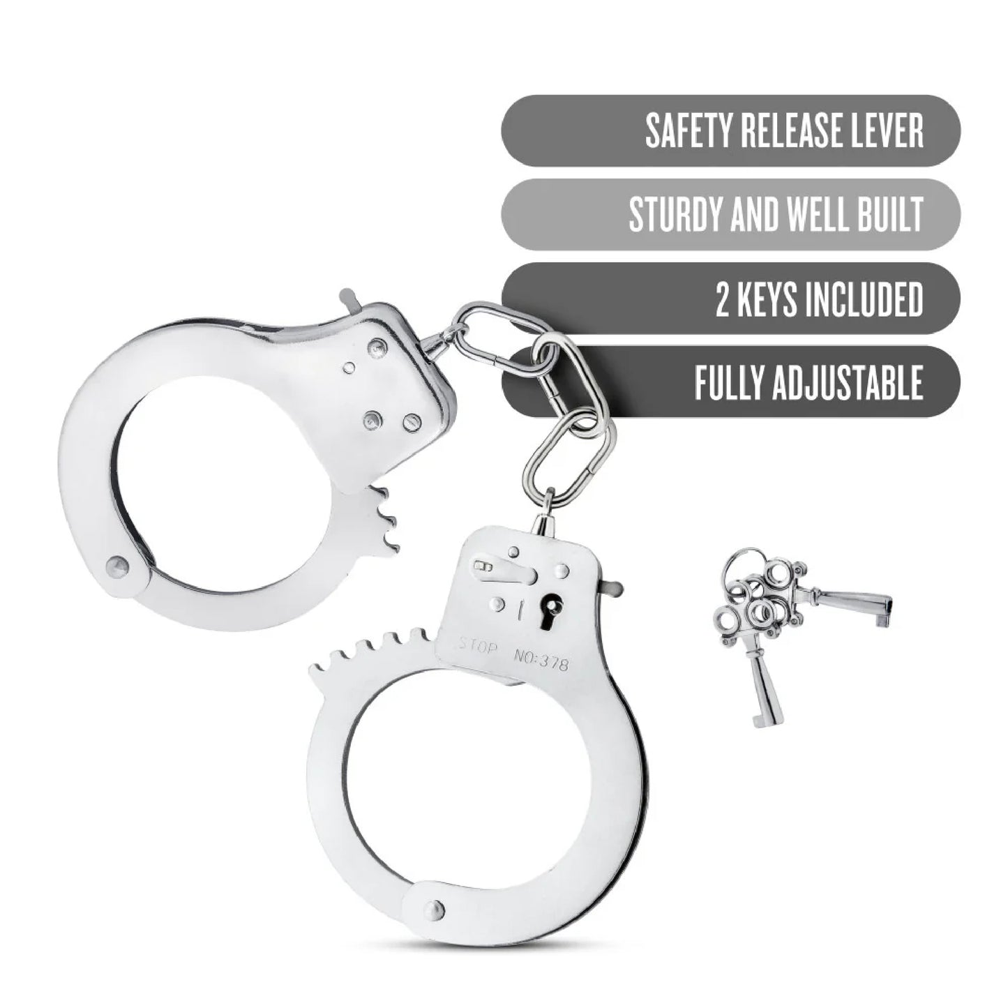 Temptasia By Blush® | Cuffs - Silver