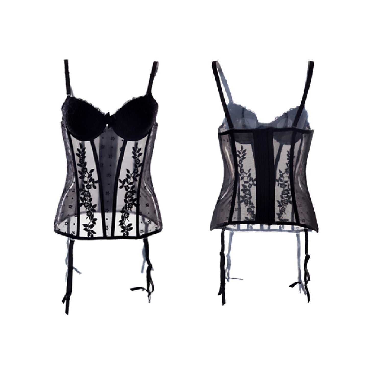 Sultry Muse Corset & Bustier Set