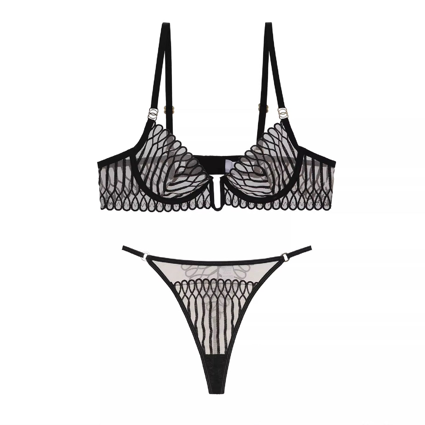 Black Veil Lines Set