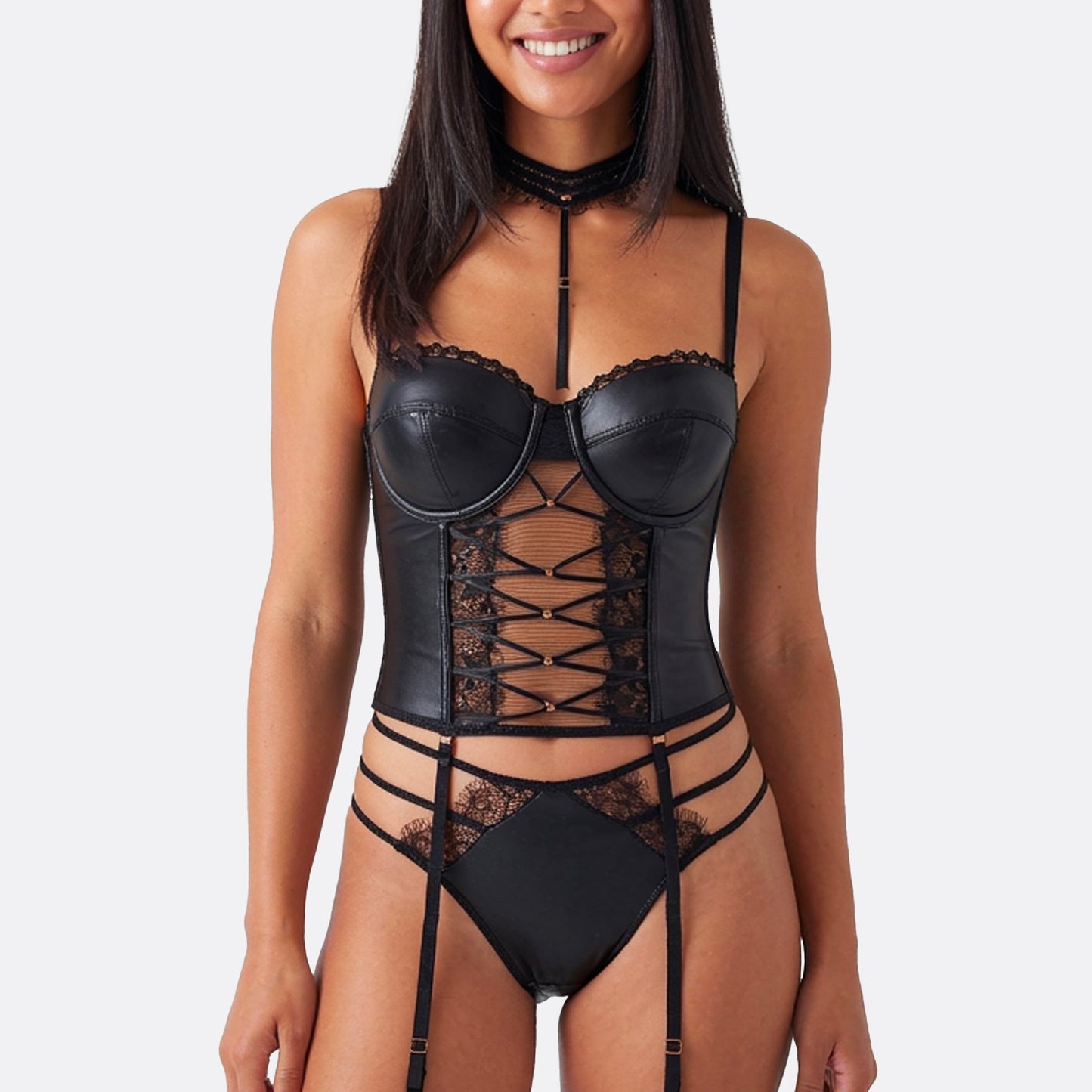 SHAKI Luna Corset Set
