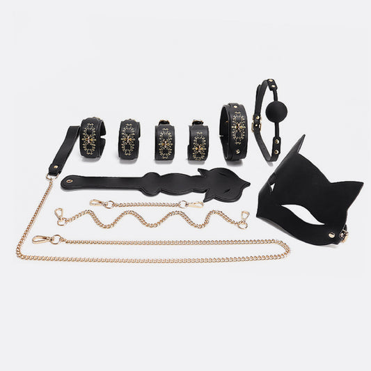 Golden Panther Bondage Set (7 pcs)
