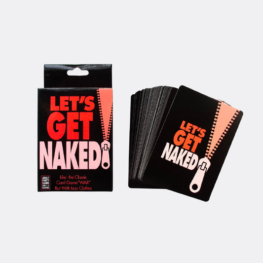 Sexy Game Card : LET'S GET NAKED?